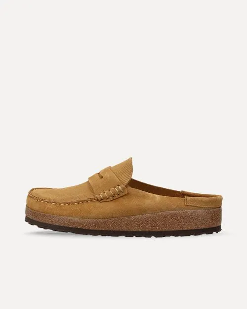 Birkenstock Naples Suede Leather Corduroy