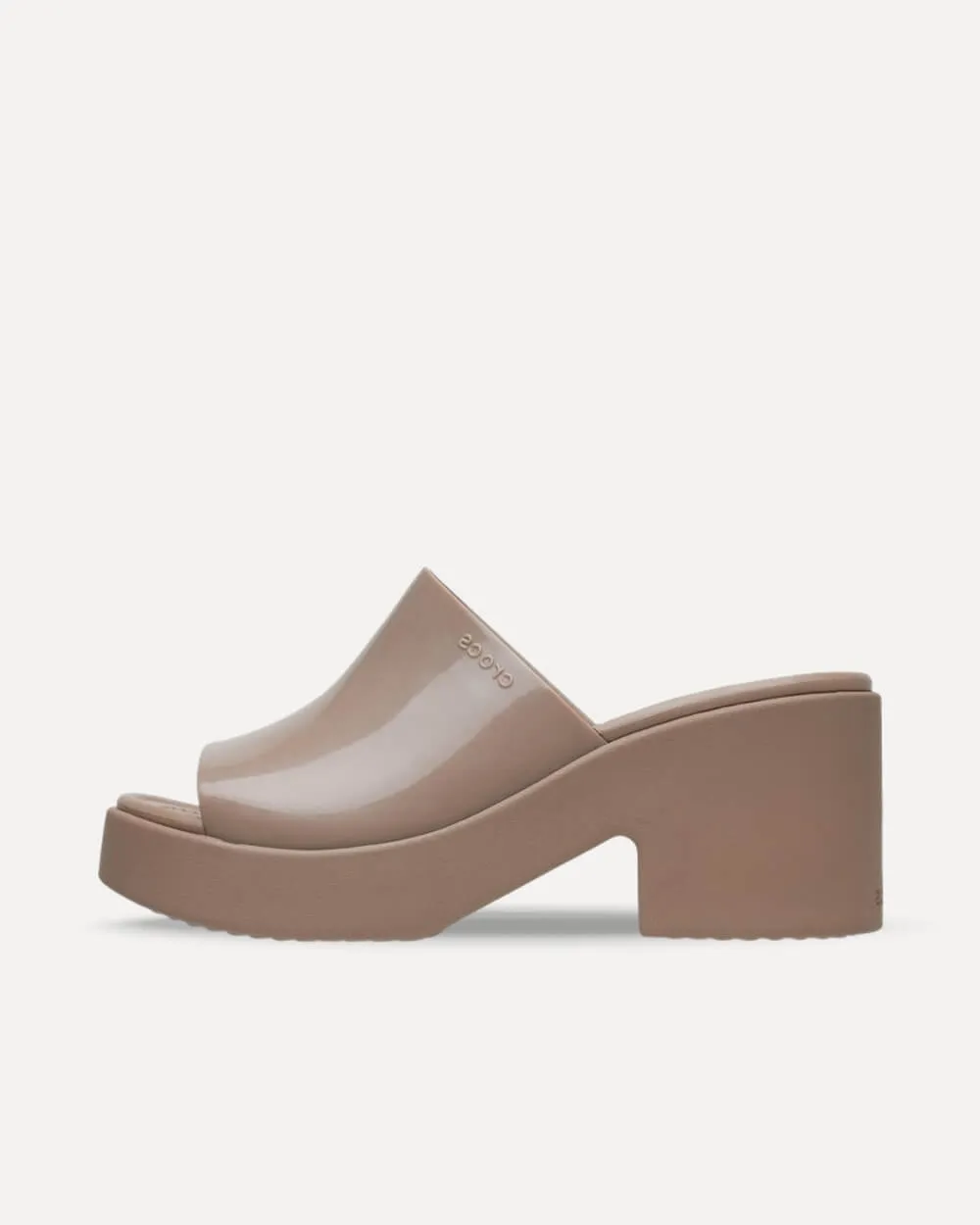Crocs Brooklyn Slide High Shine Heel