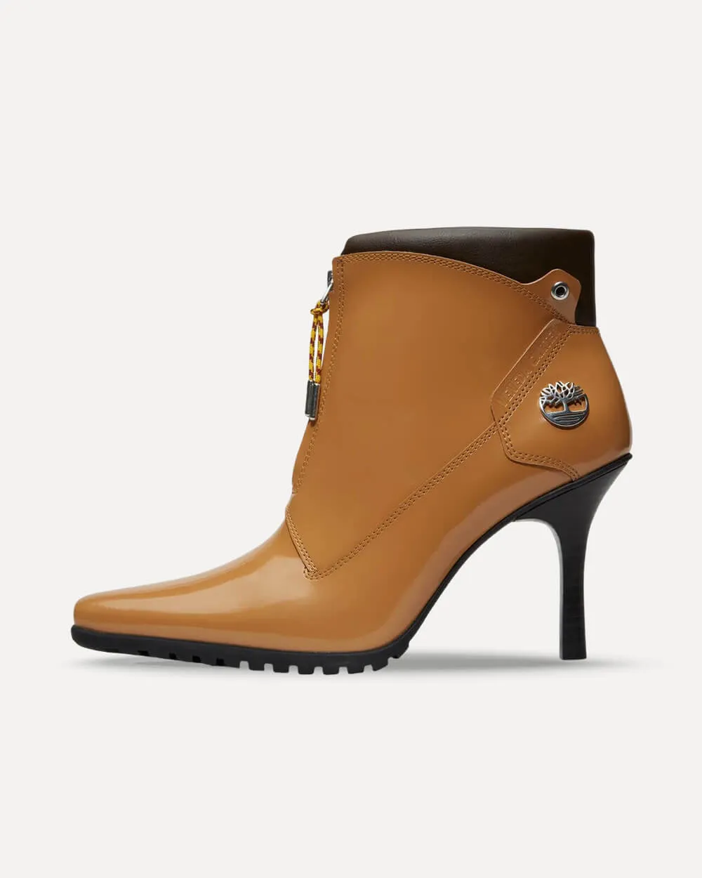 Timberland x Veneda Carter Mid Zip Up High Heel Boot
