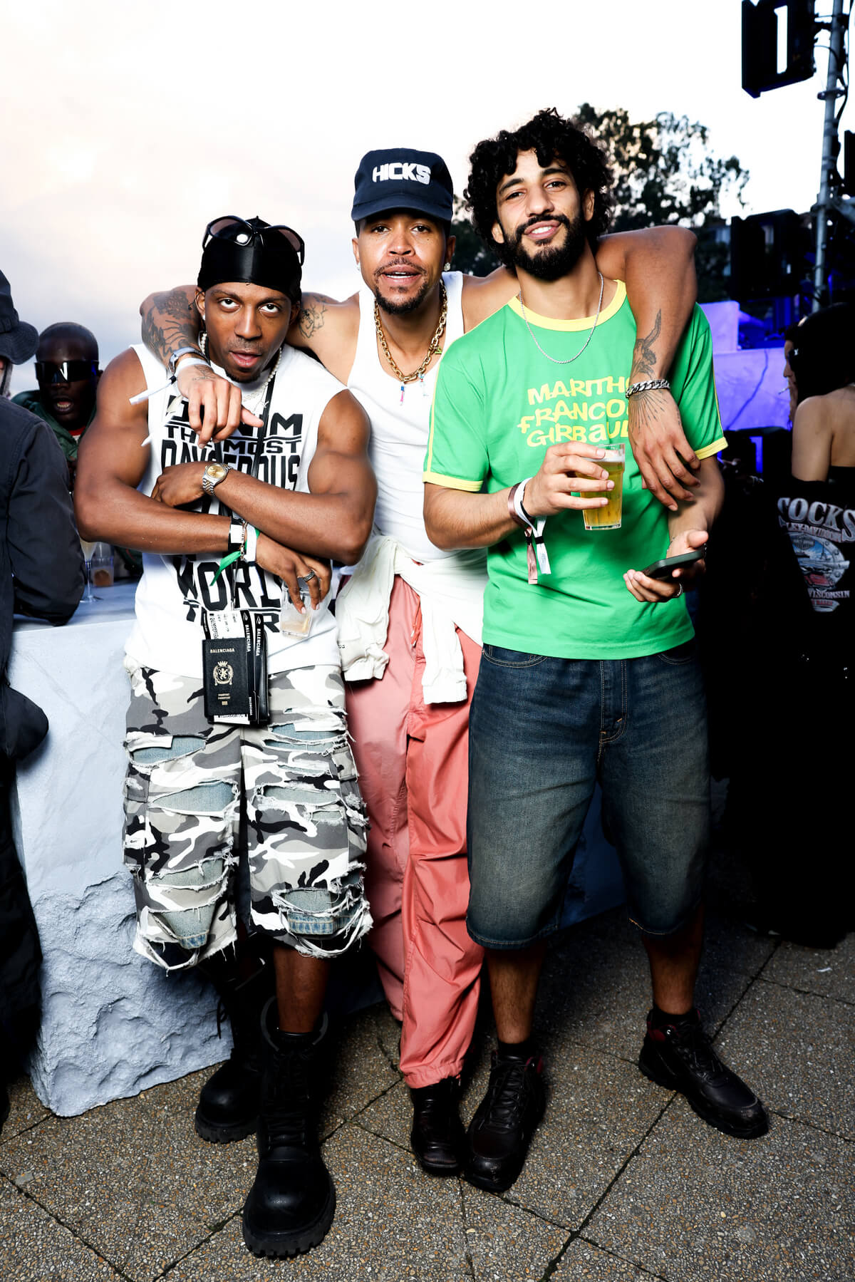 Jaleel Dorce, Cam Hicks, Giancarlos Rodriguez