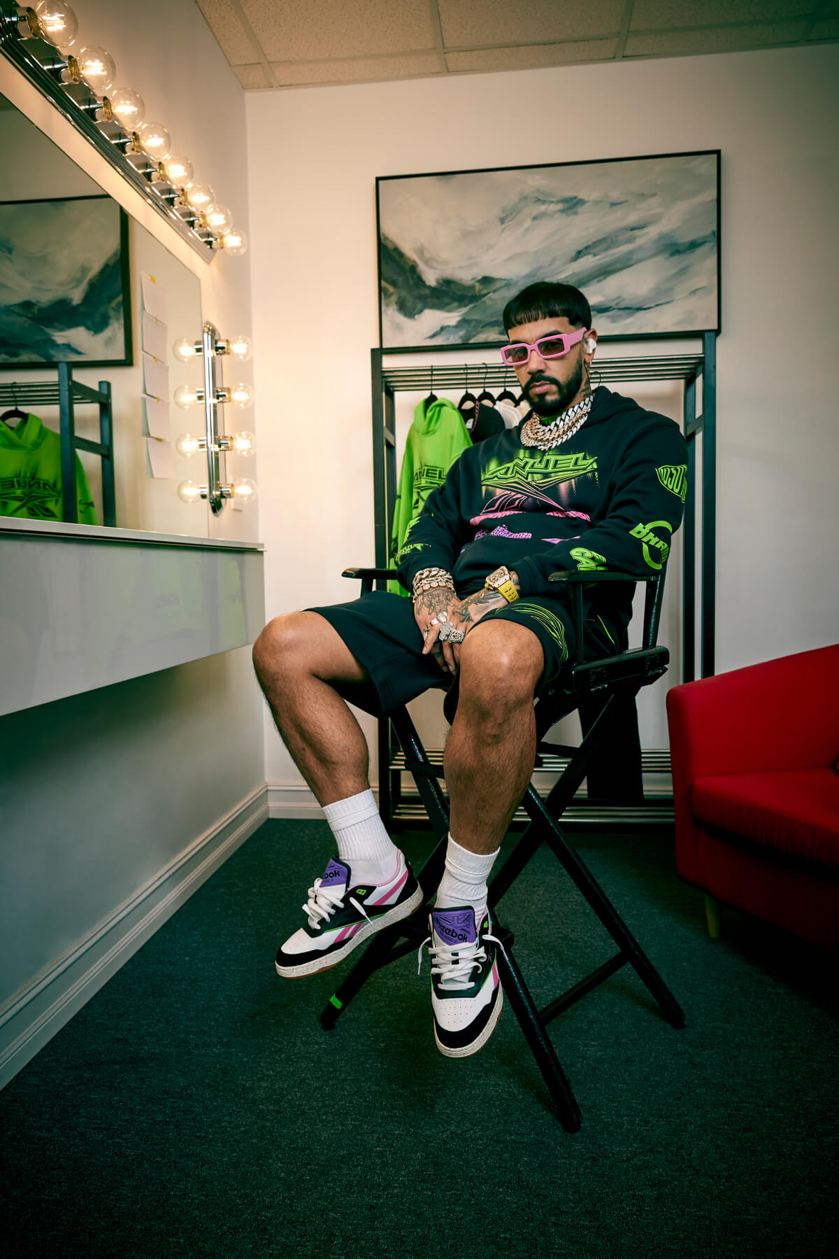 Reebok x Anuel AA BB4000 II & Classic Leather „I will be Legend“