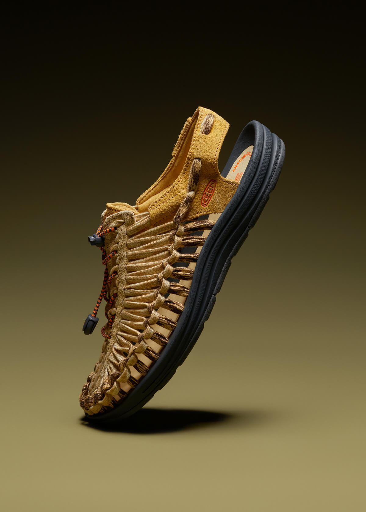 KEEN x SNS Uneek Flat New Wheat / Reed Yellow