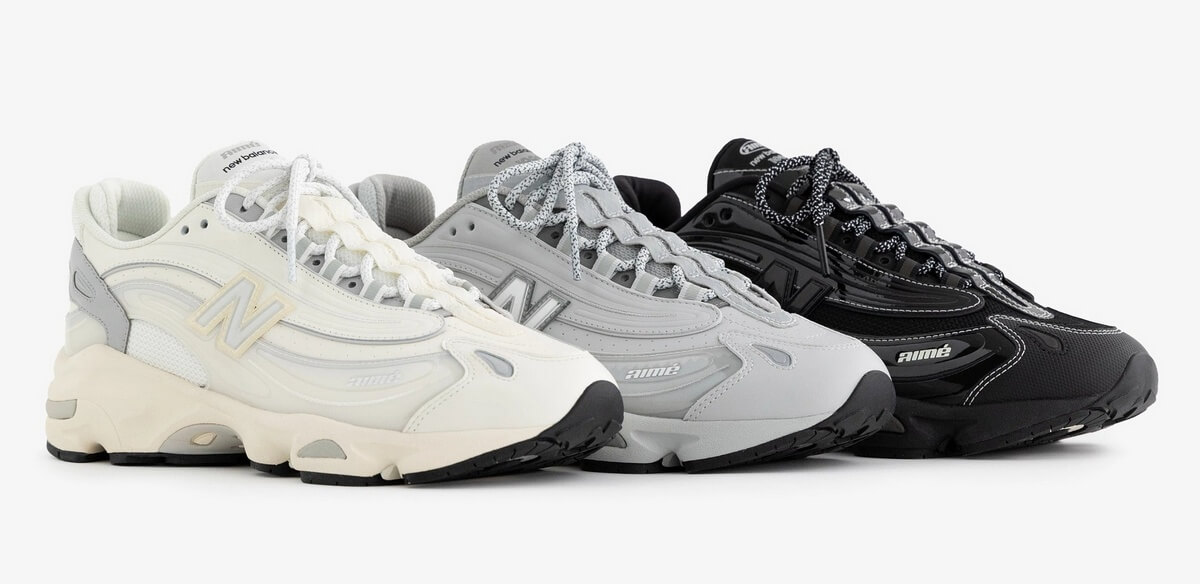 New Balance x Aimé Leon Dore - 1000 - Grey / White / Black - SS24