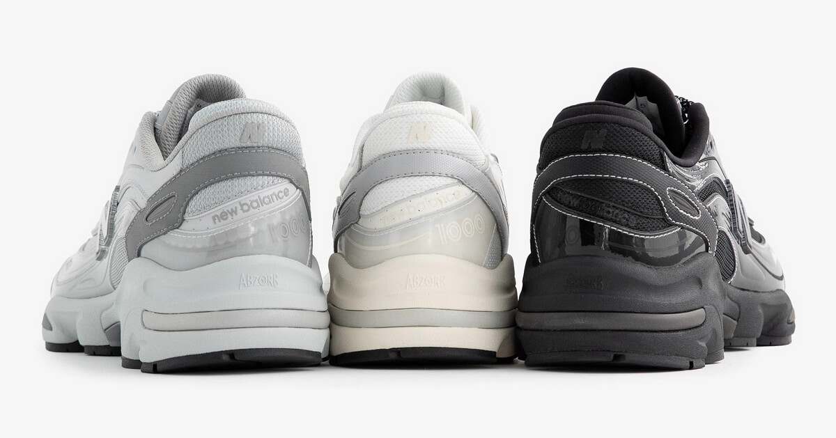 New Balance x Aimé Leon Dore - 1000 - Grey / White / Black - SS24