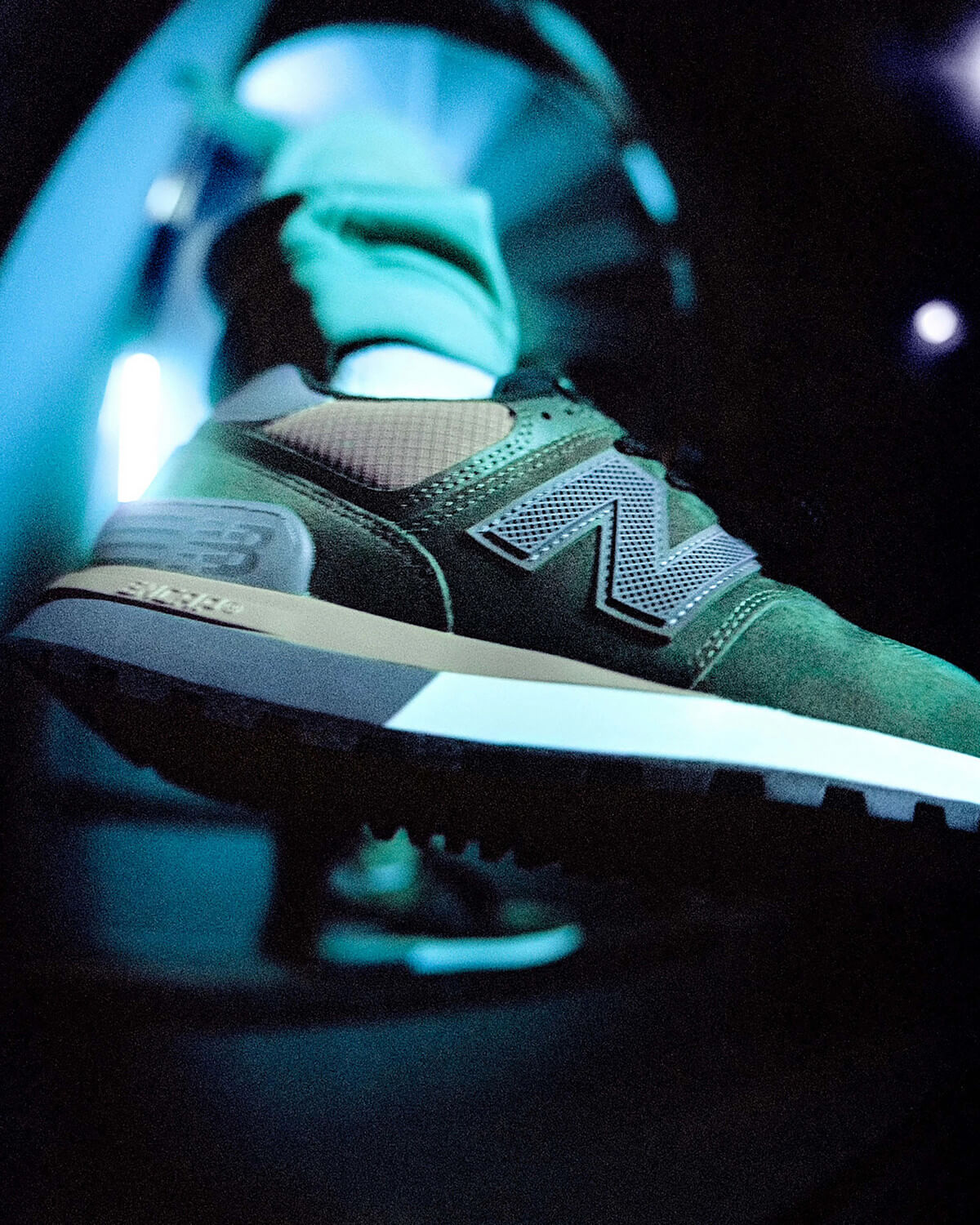 Stone Island x New Balance 574 Legacy - Light Green - U574LGTN