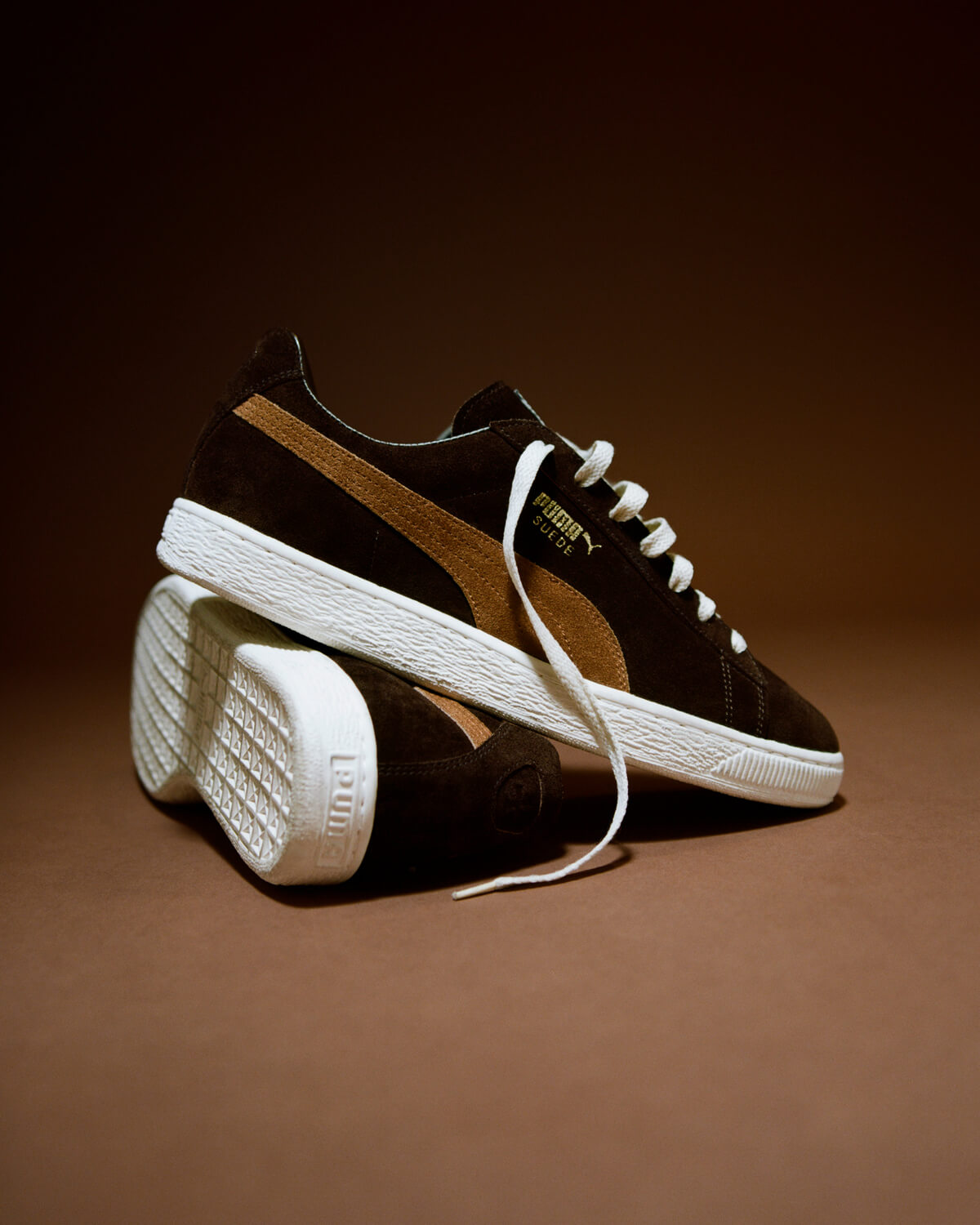 PUMA x NOAH MIJ Suede Classic Made in Japan - Chocolate Brown/Tan-Whisper White - 393331-01