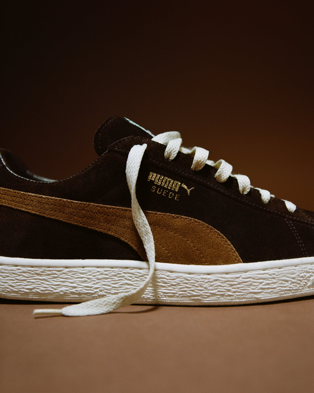 PUMA x NOAH MIJ Suede Classic Made in Japan - Chocolate Brown/Tan-Whisper White - 393331-01