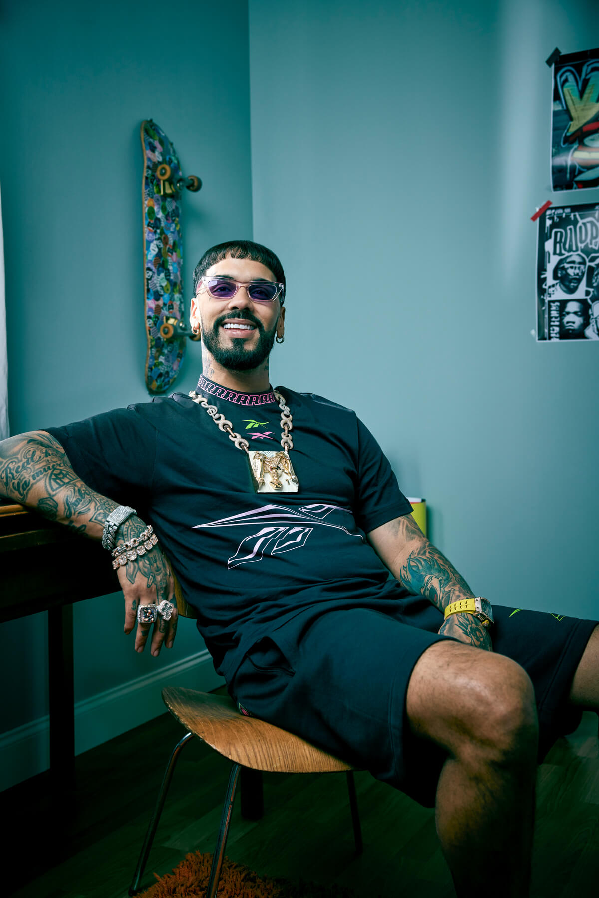 Reebok x Anuel AA BB4000 II & Classic Leather "I will be Legend"