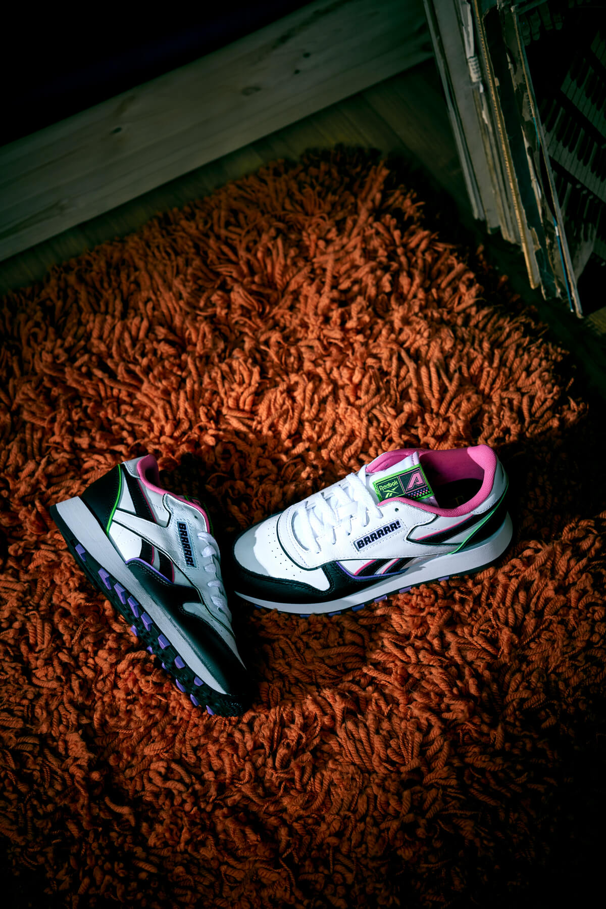 Reebok x Anuel AA Classic Leather "I will be Legend" / "Soy Leyenda" - Black/White-Pink - 100210141