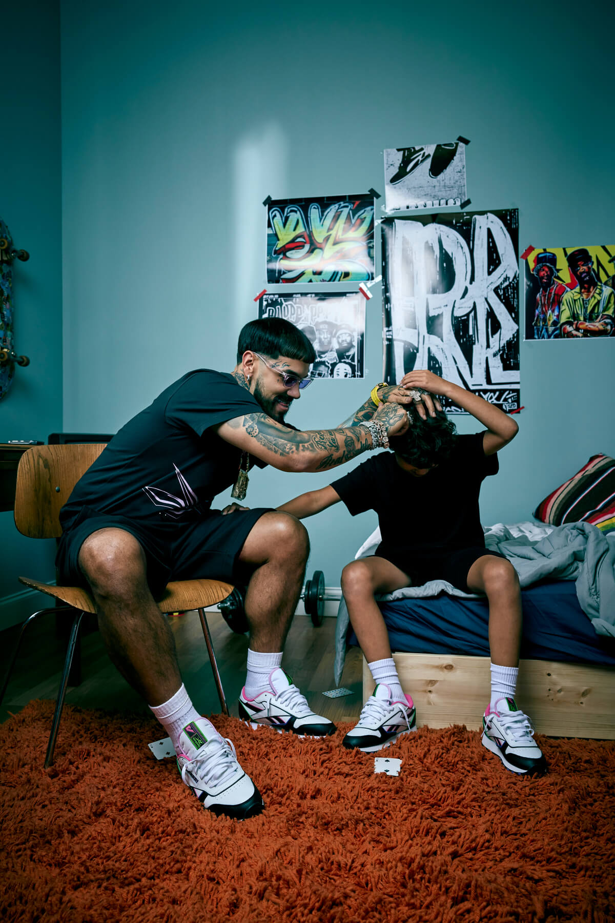 Reebok x Anuel AA BB4000 II & Classic Leather „I will be Legend“