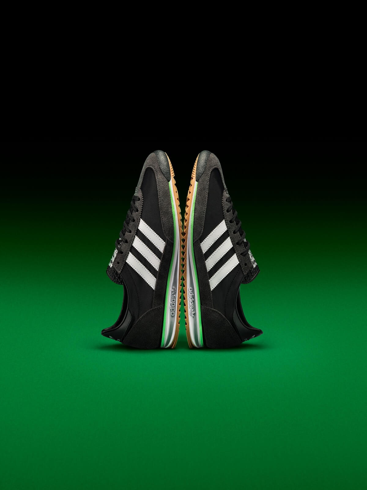 adidas SL 72 OG - Core Black / Cloud White / Carbon - JH7390