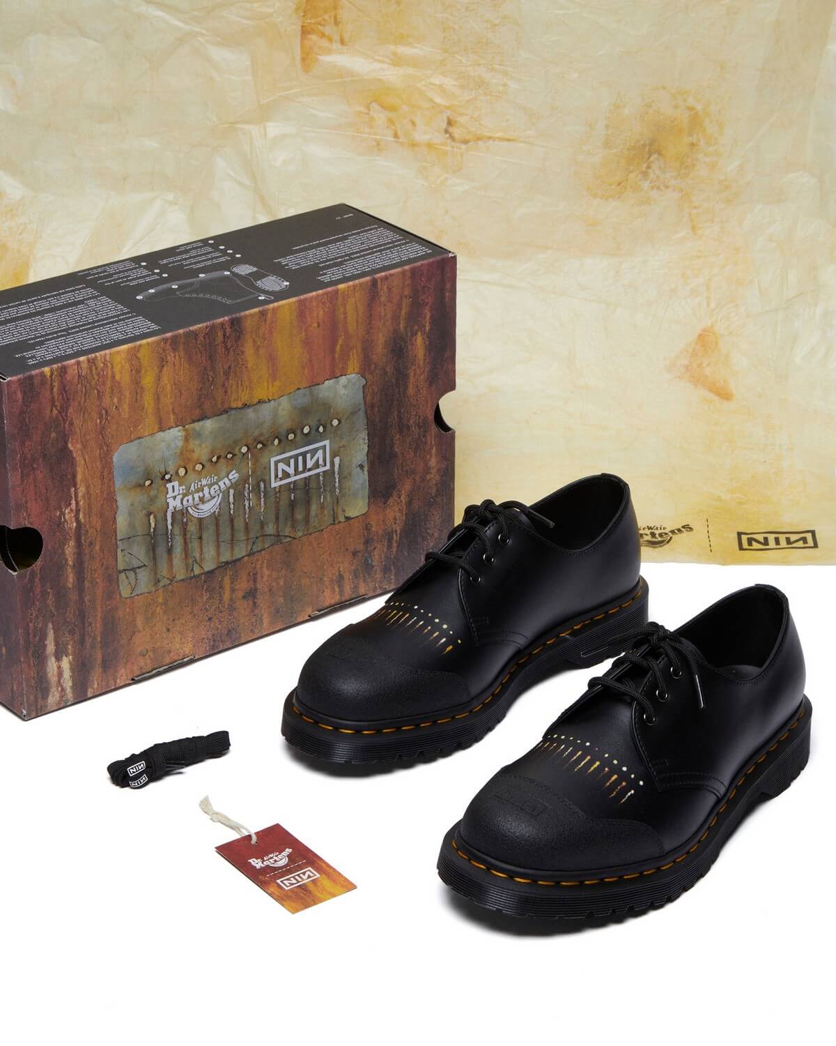 Dr. Martens x NINE INCH NAILS - 1461 Shoe - Black