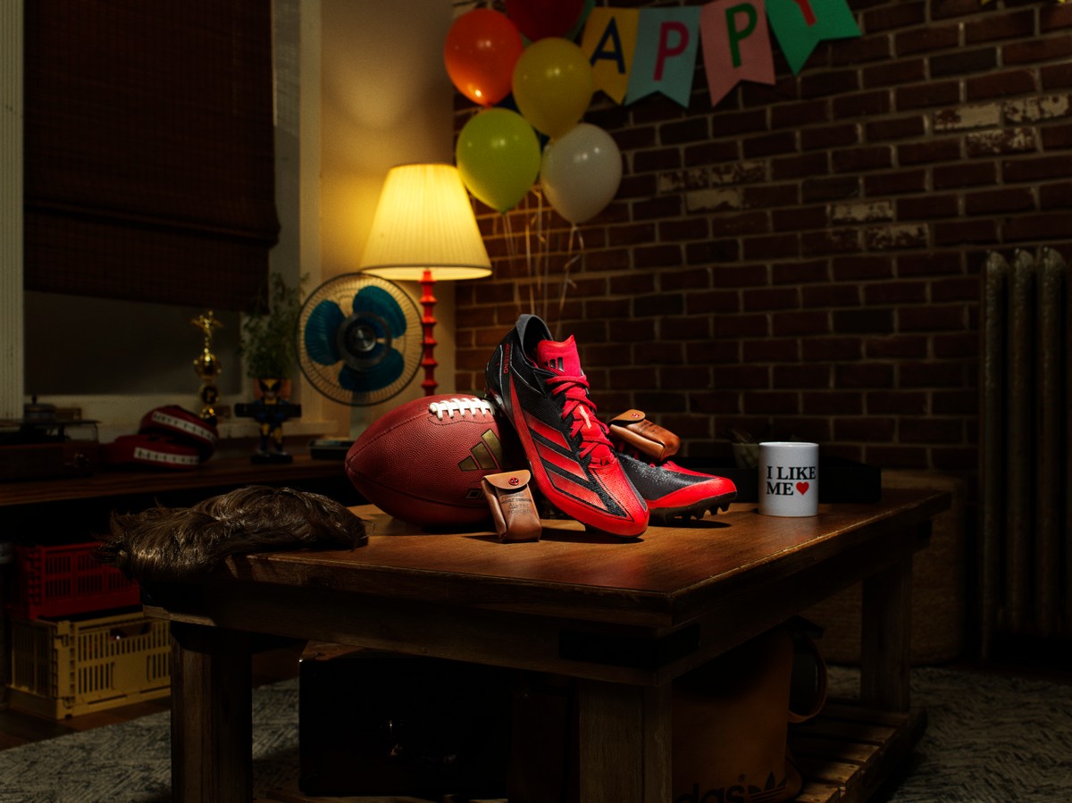 adidas x Marvel Studios - adizero Electric Cleat "Deadpool"