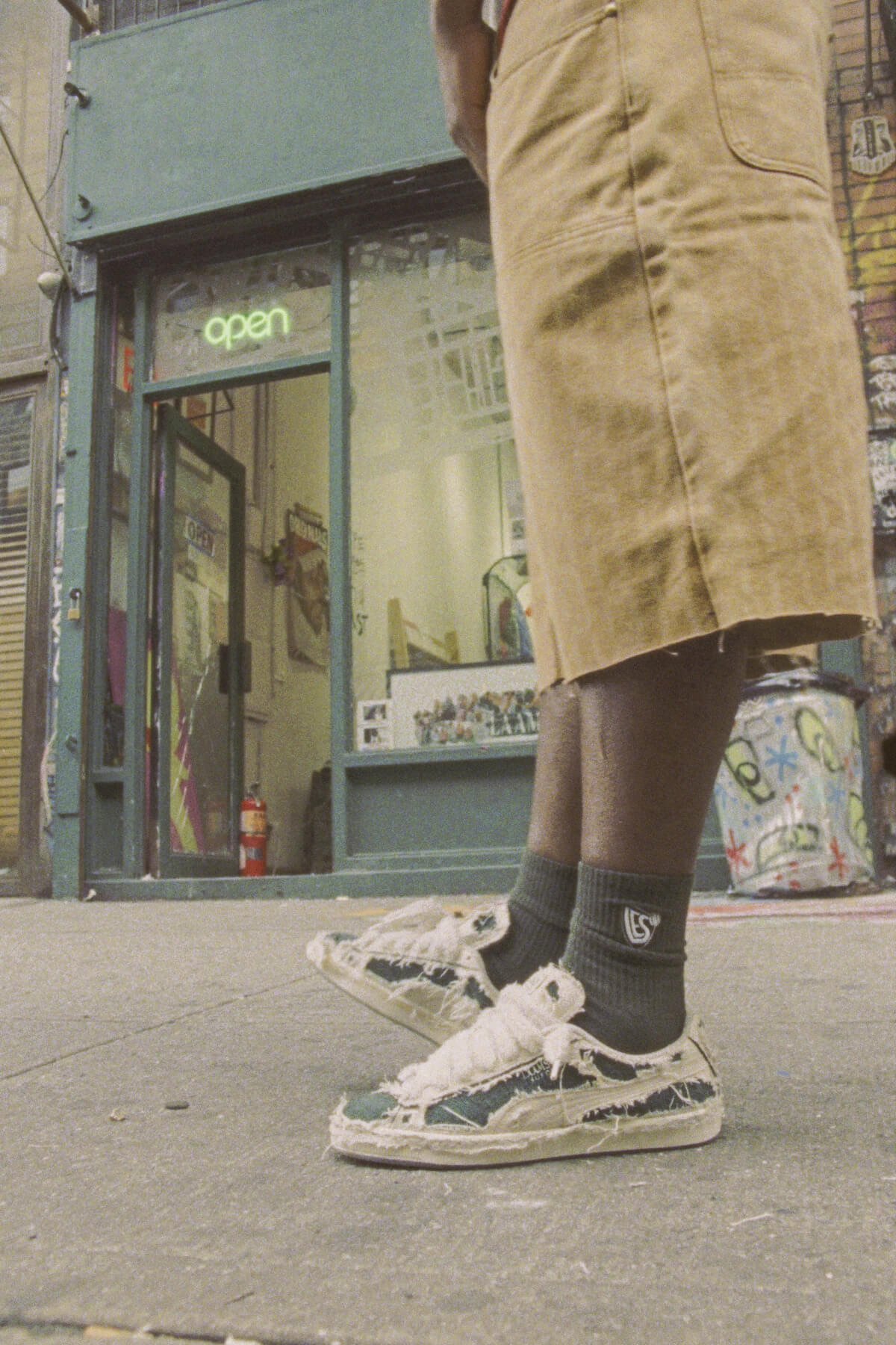 PUMA x LAAMS Suede „Blank Canvas“