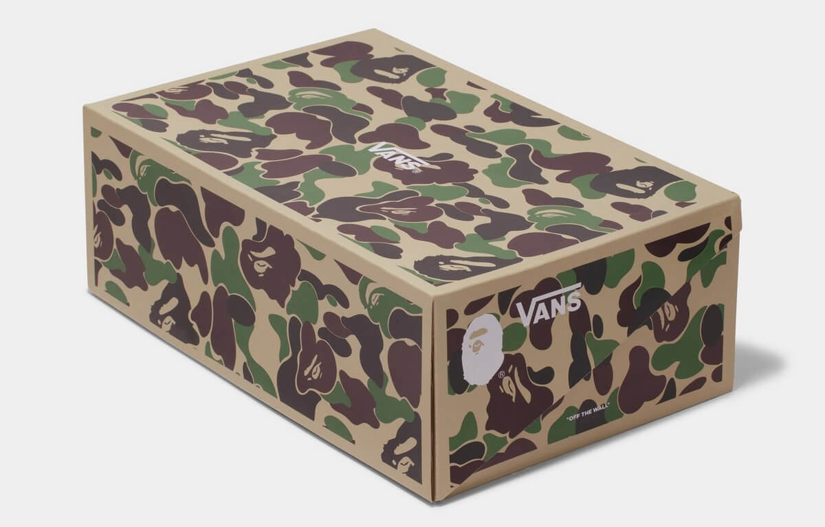 VANS x BAPE - LX Sk8-Mid - ABC Camo - Box