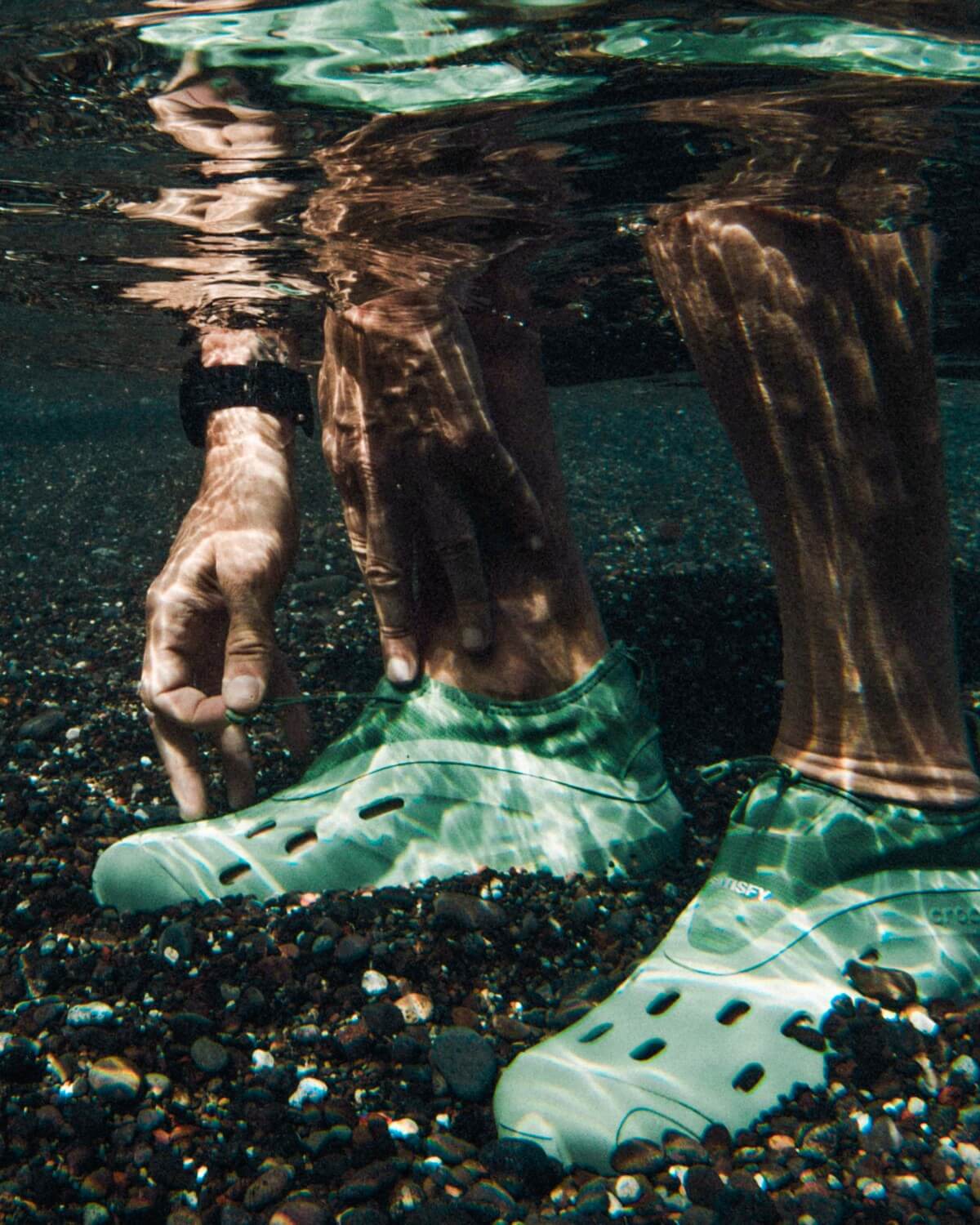 Crocs x Satisfy Quick Trail - Moss - 209628-308