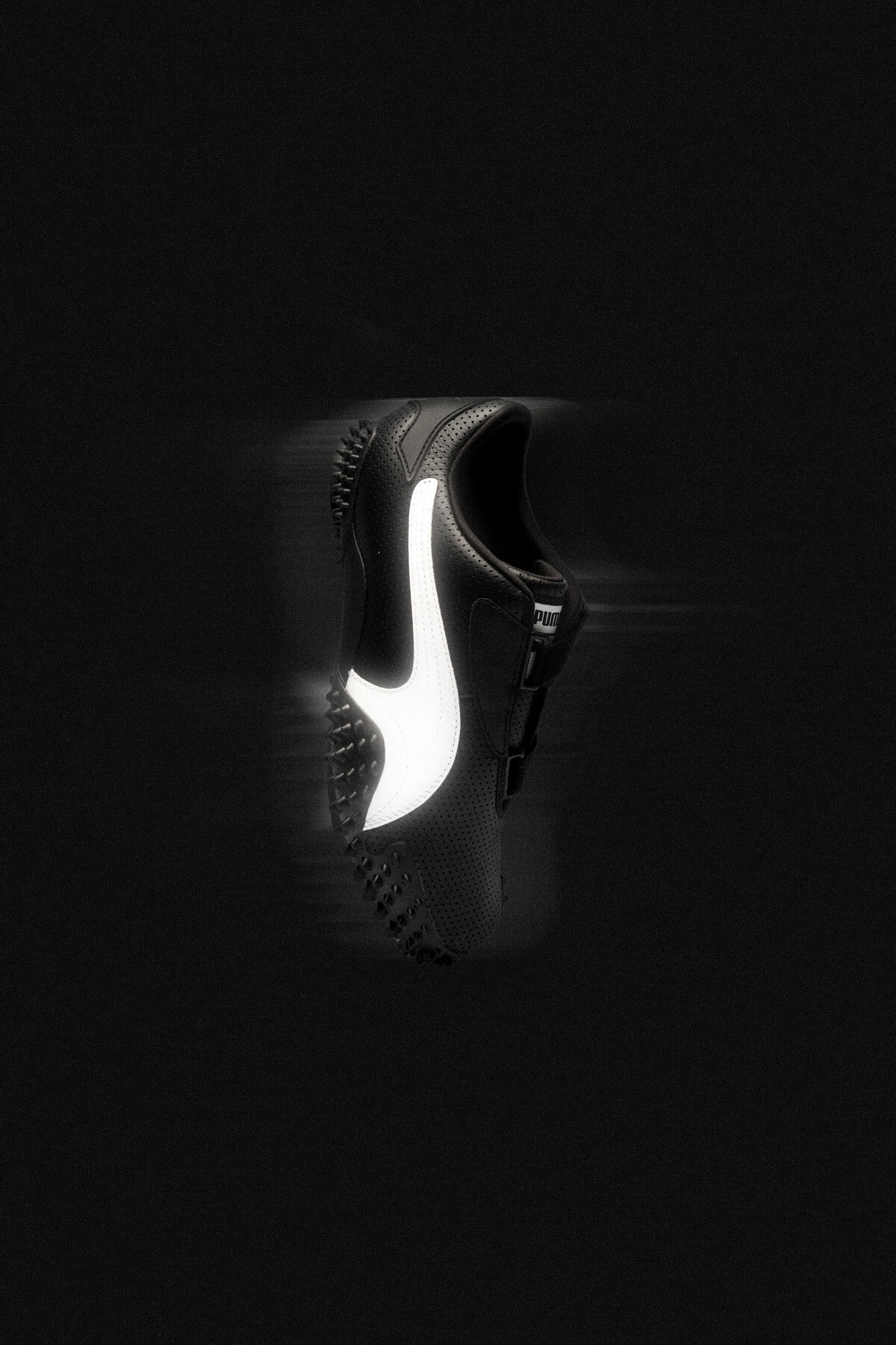 Puma Mostro Perforated Leather Black