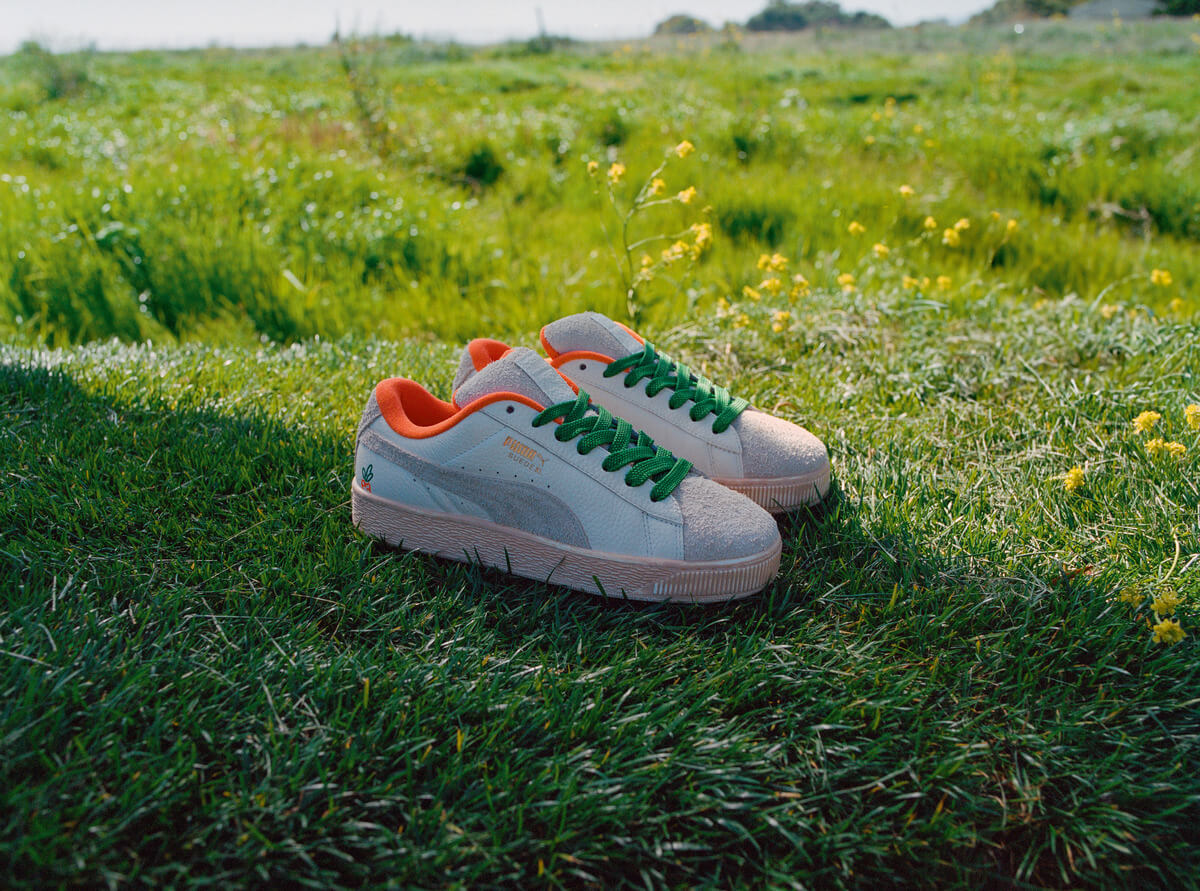 Puma x Carrots Suede XL - Warm White-Rickie Orange - 398801-01
