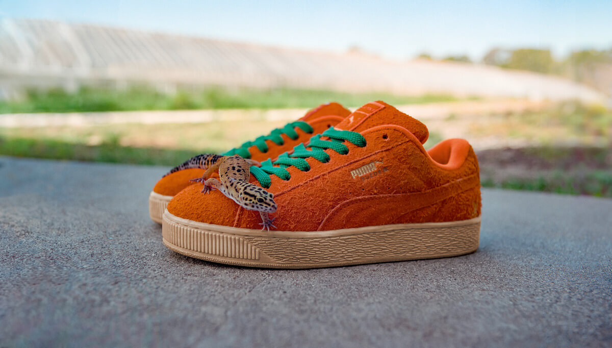 Puma x Carrots Suede XL - Rickie Orange-Warm White - 398800-01