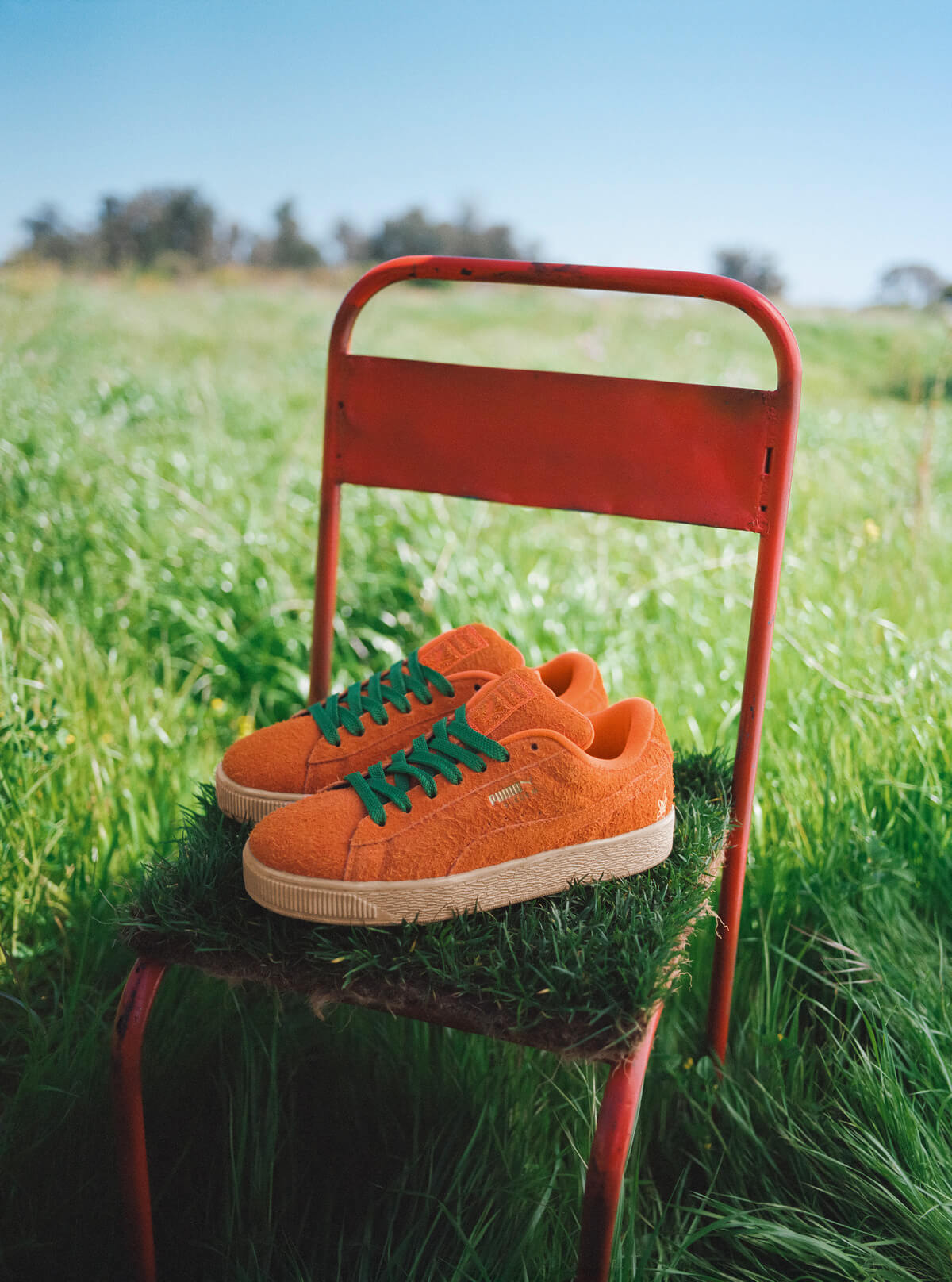 Puma x Carrots Suede XL - Rickie Orange-Warm White - 398800-01
