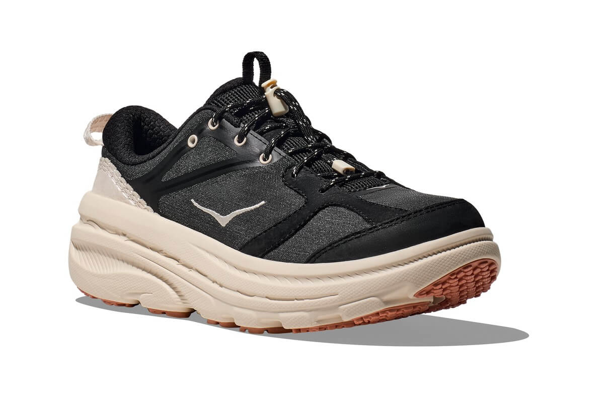 HOKA Bondi B3LS - Black / Alabaster - 1155351-BKLB