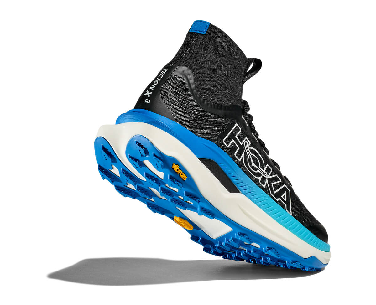 HOKA Tecton X 3 - Black / Blue - 1155112-BHKB