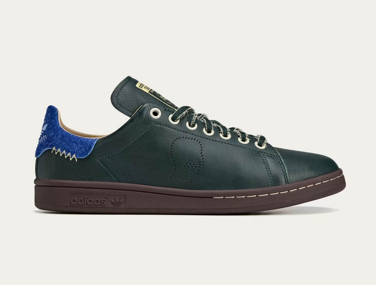 adidas Originals x Brain Dead - Stan Smith - Shadow Green / Bahia Light Blue / Sand Strata - IH3433