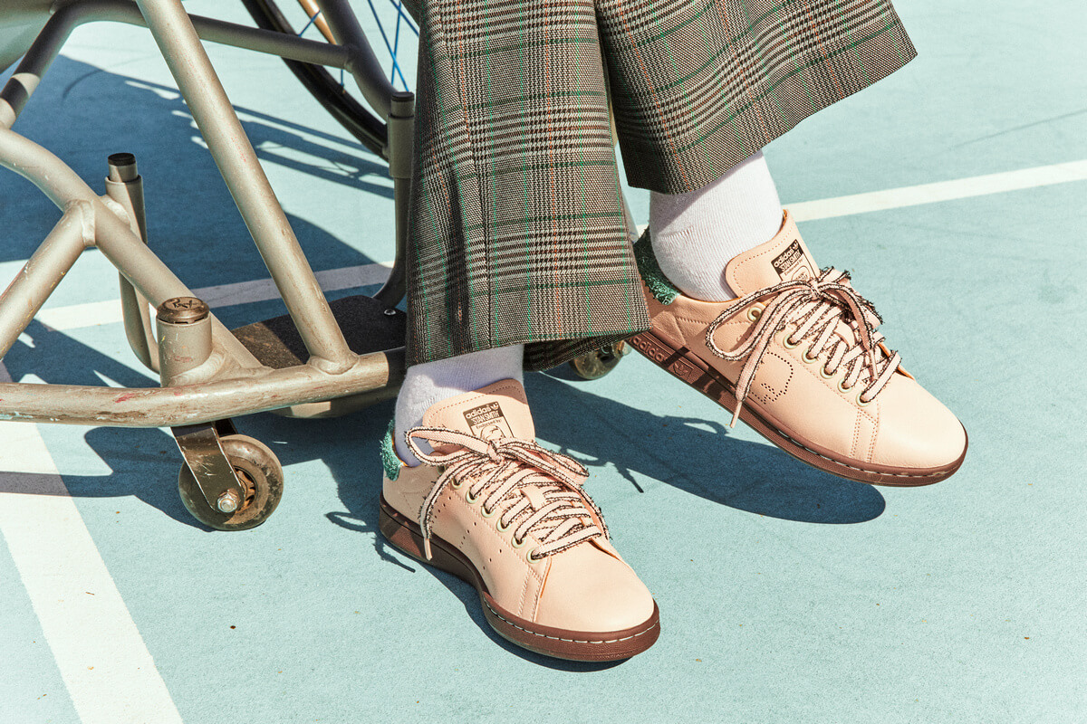 adidas Originals x Brain Dead - Stan Smith - Vapour Pink / Core Black / Mesa - IH3434