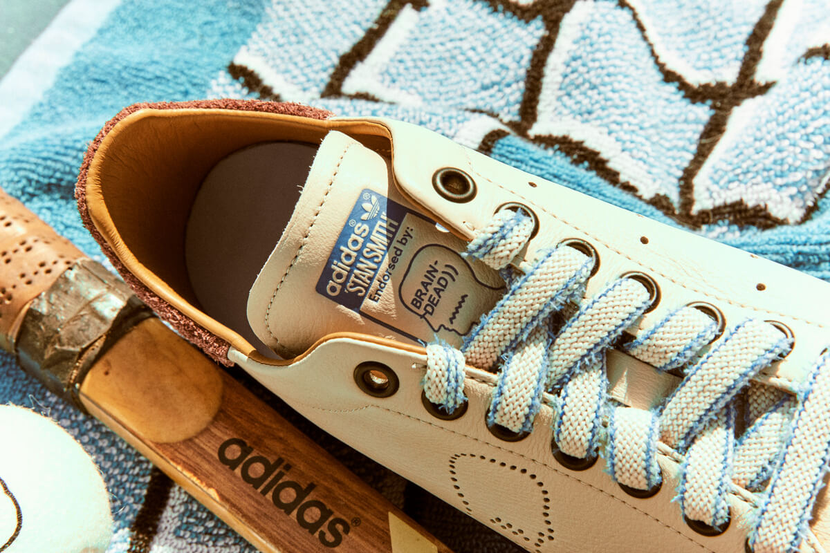 adidas Originals x Brain Dead - Stan Smith - Bliss / Bahia Light Blue / Mesa - IH3432