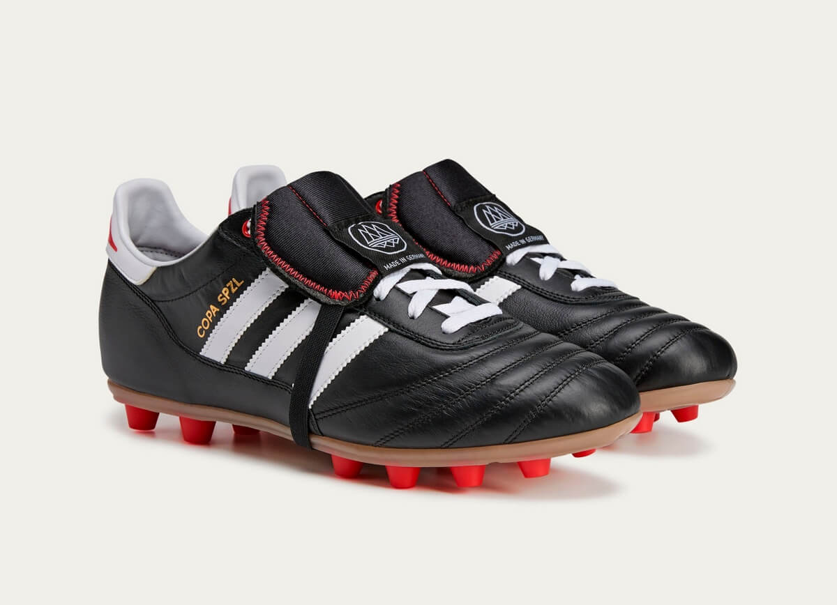 adidas Spezial Copa Mundial SPZL F.C. FG - Core Black / Cloud White / Red - IE9096
