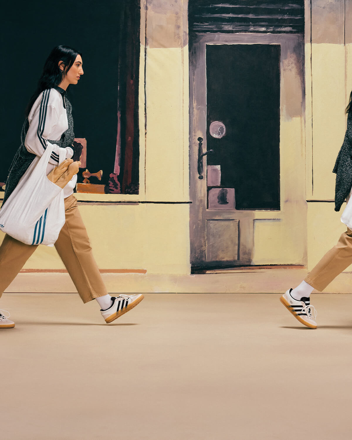 adidas Originals x Bad Bunny Gazelle Indoor "Benito"- Core White / Core Black / Gum - IF9735