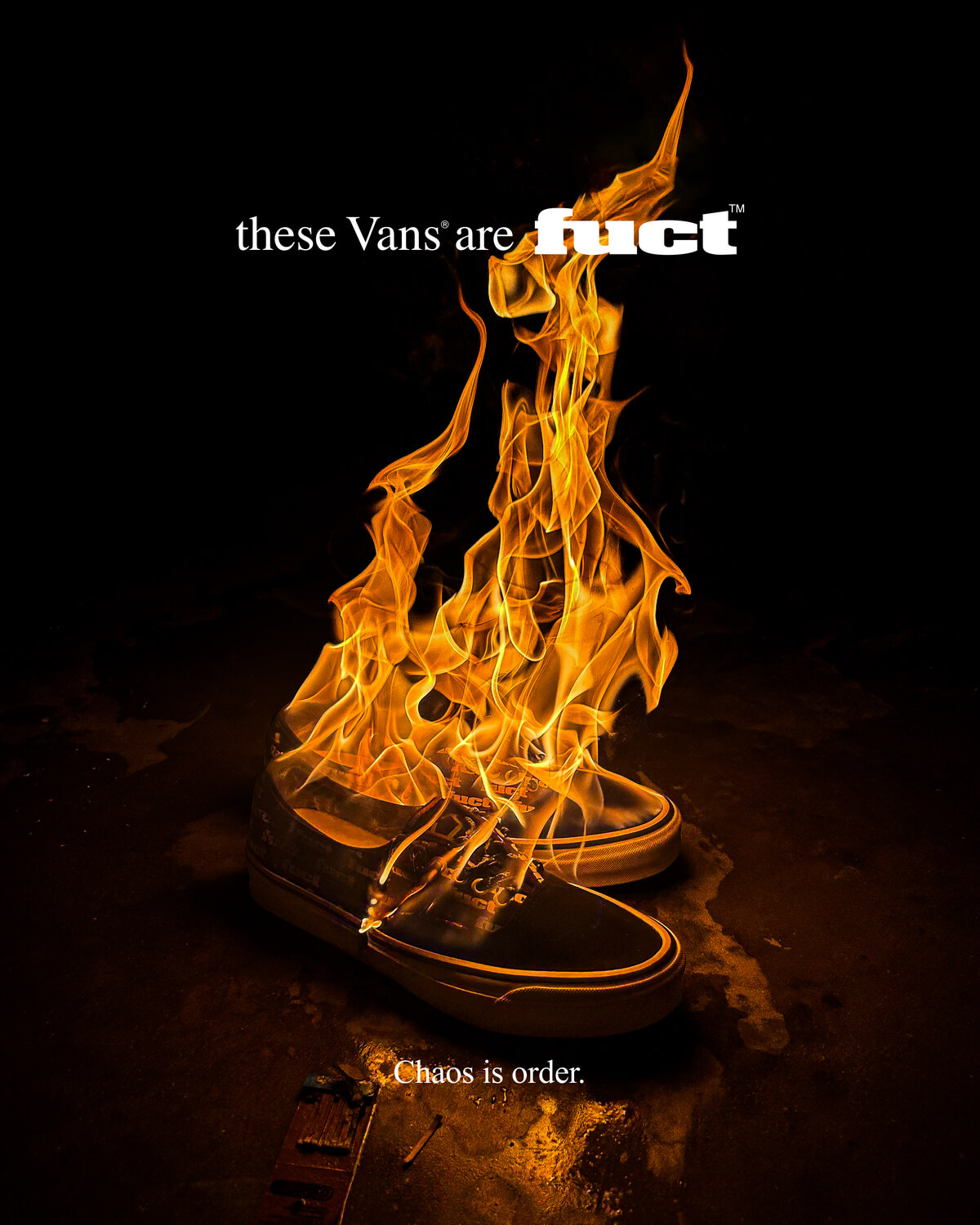 Vans x Slam Jam by FUCT - these vans are fuct - chaos is order