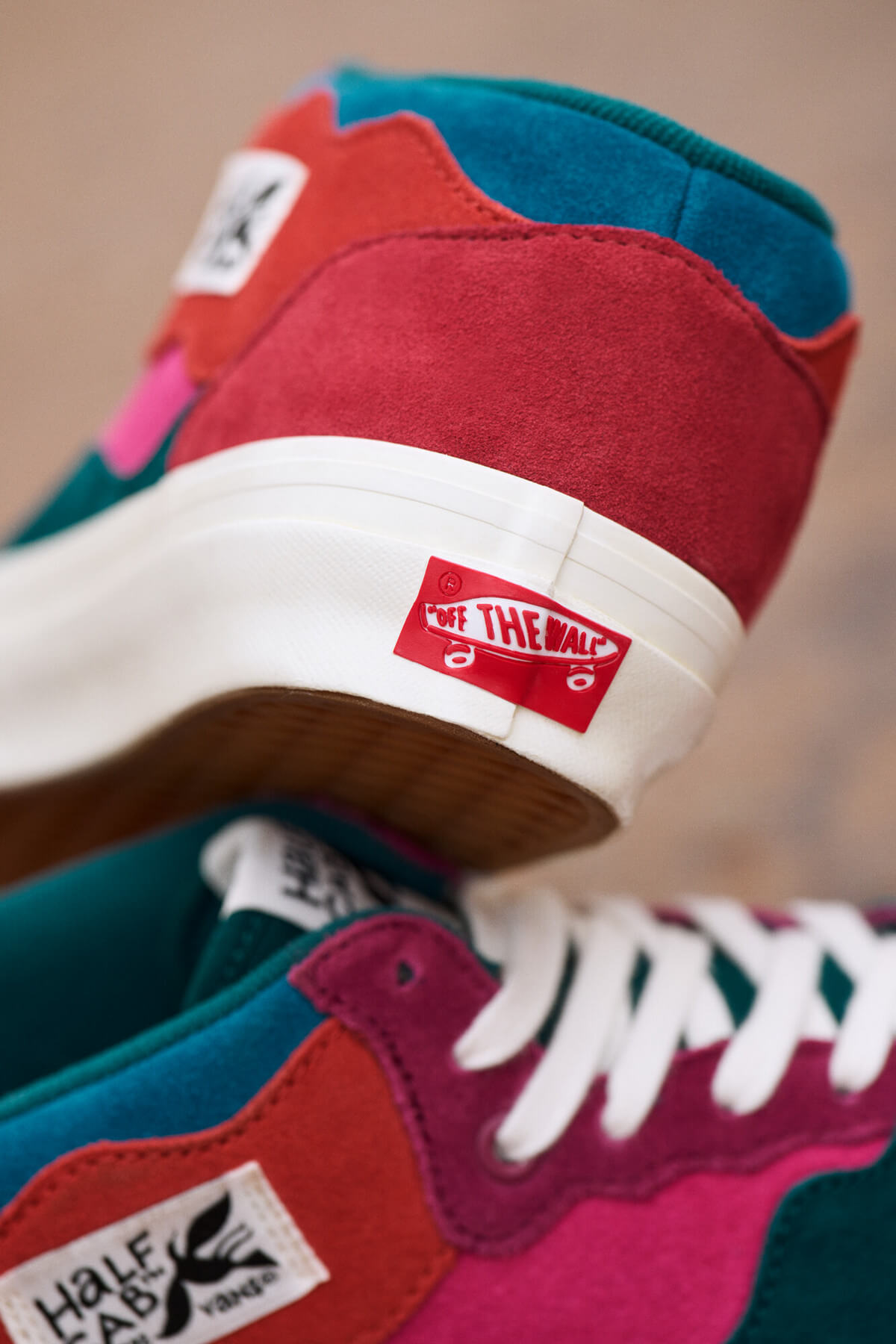 OTW by Vans x Piet Parra Suede Half Cab - Multi-Color - VN000SDHCYL