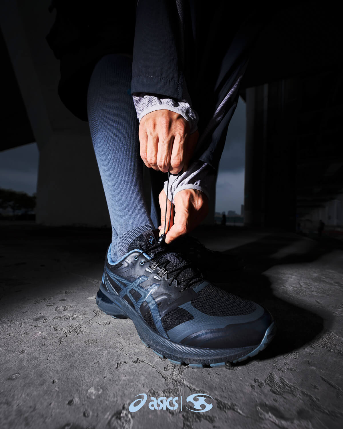 ASICS x SAN SAN GEAR Gel-Terrain - Phantom/Moon Mist - 1203A745-020