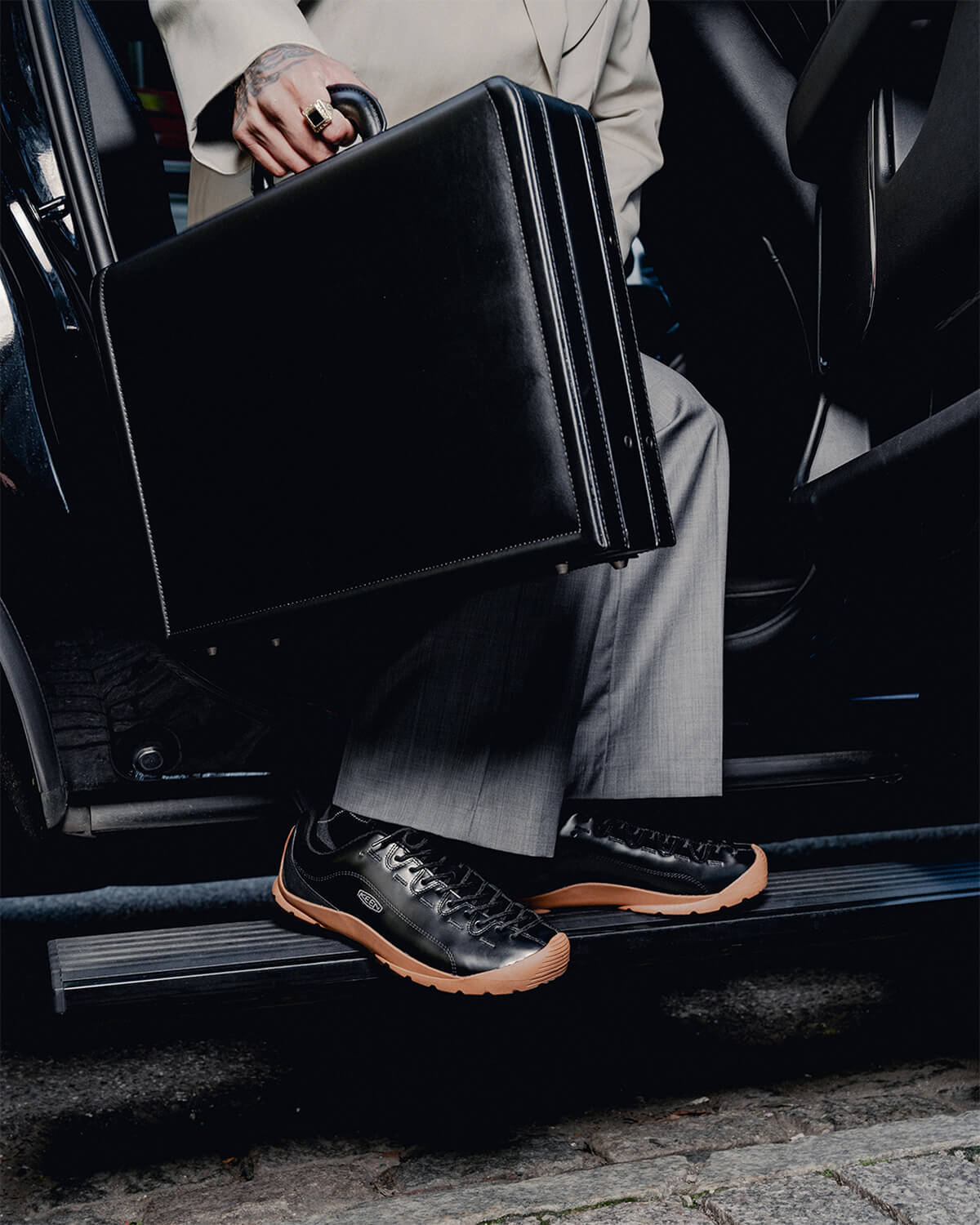 KEEN x Highsnobiety Jasper - Black/Gum - 1029406