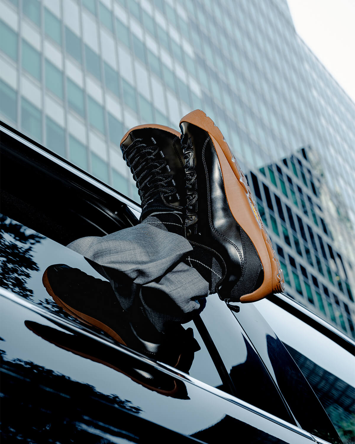 KEEN x Highsnobiety Jasper - Black/Gum - 1029406