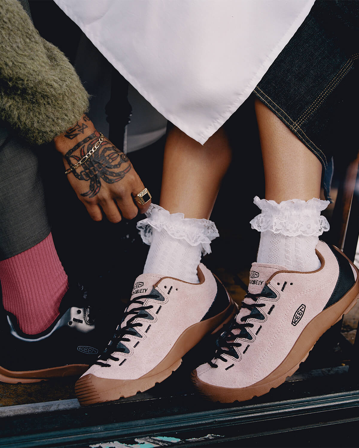 KEEN x Highsnobiety Jasper - Pink/Gum - 1029407
