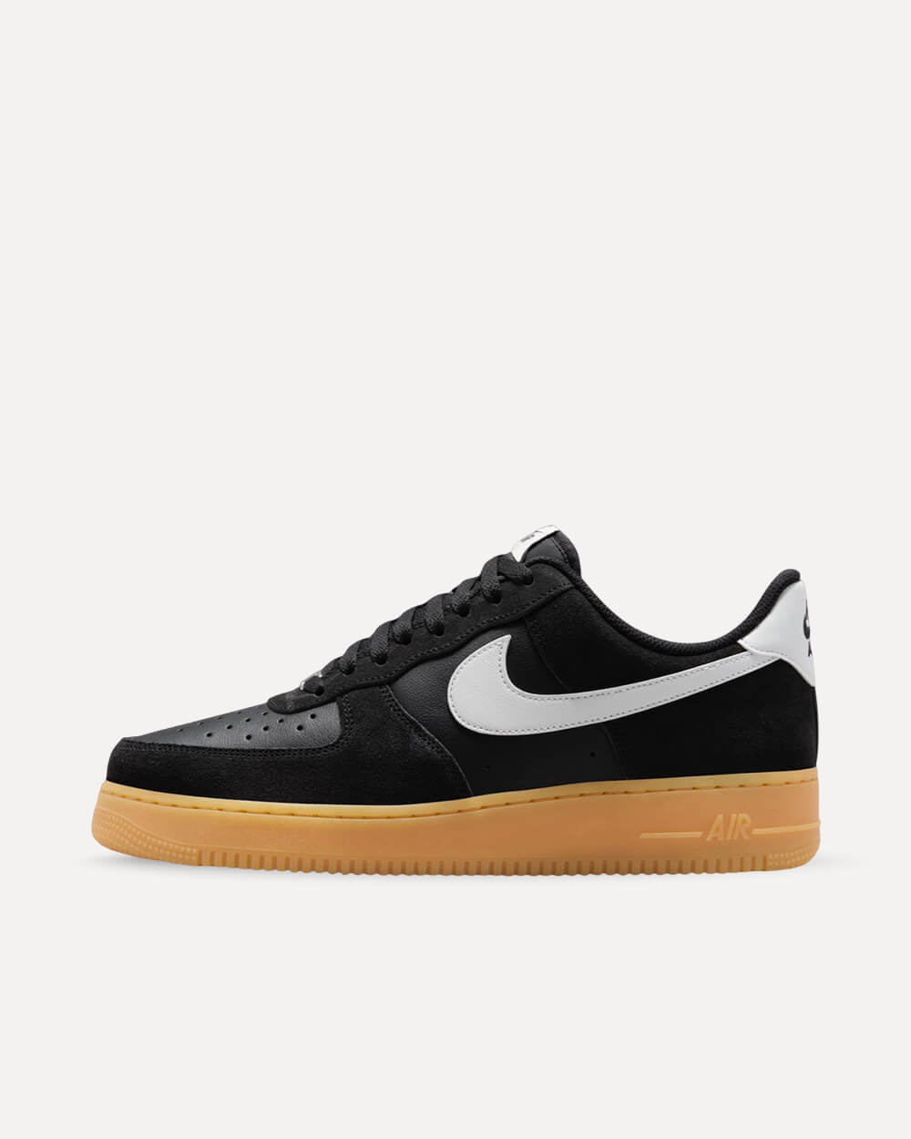 Nike Air Force 1 Low „Black Suede Gum“