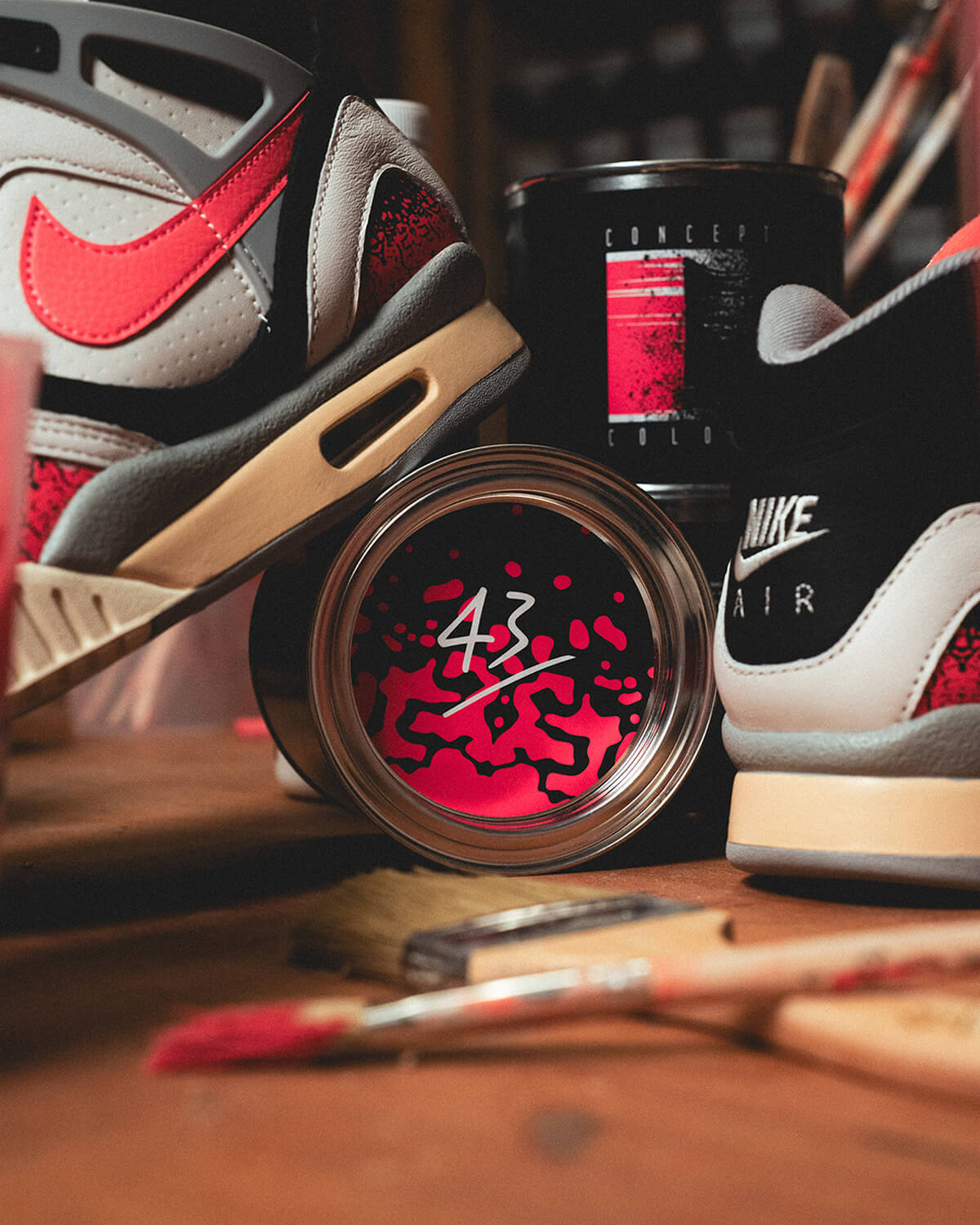 Nike Air Tech Challenge II 'Hot Lava' - 43einhalb Special Edition
