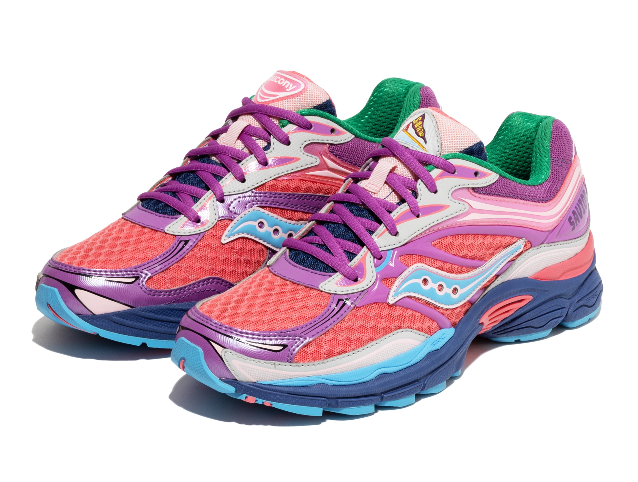 Saucony x Jae Tips ProGrid Omni 9 “To Do List” - Pink / Purple - S70864-1