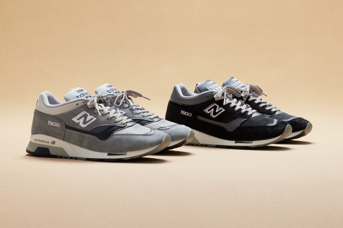New Balance - Made in UK - U1500UKG - Steel Grey/Dawn Blue/Insignia Blue - U1500BK - Black
