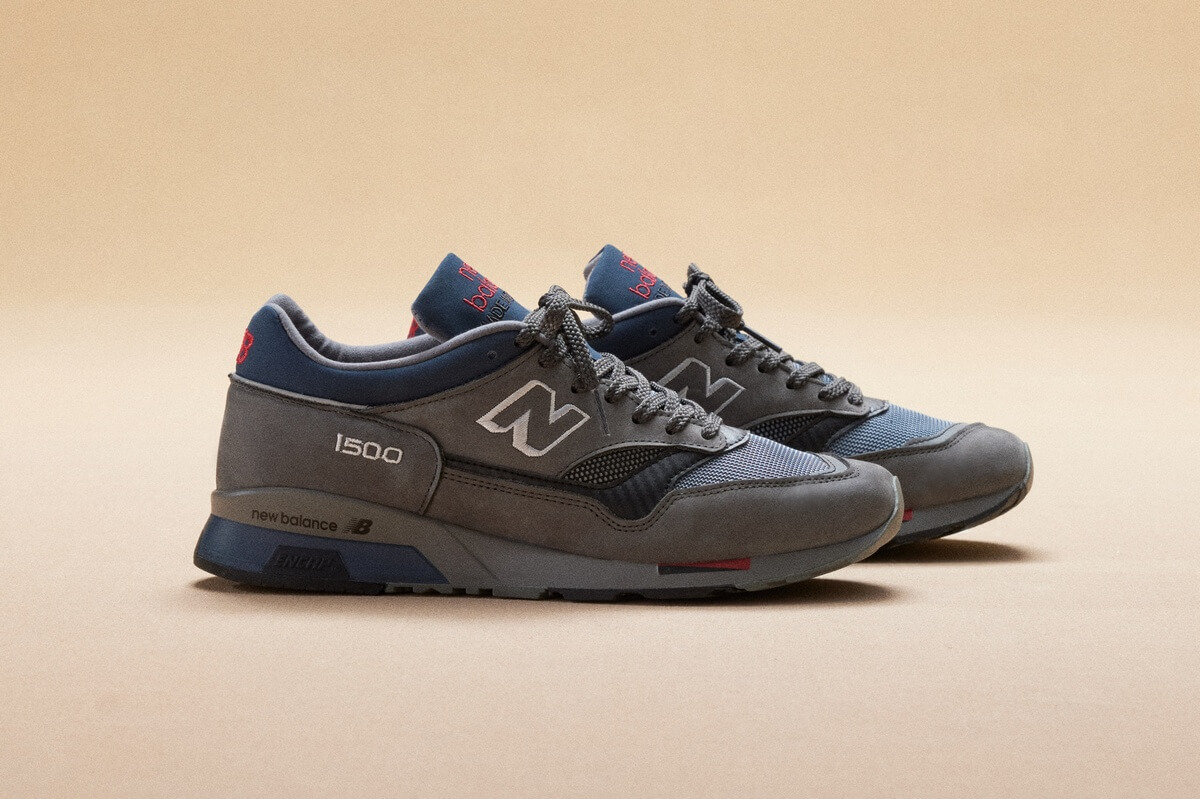 New Balance - Made in UK - U1500GRK - Granite Grey/Red