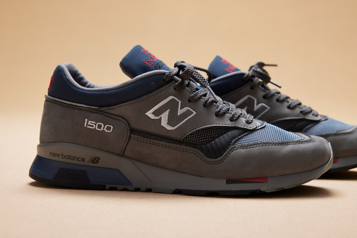 New Balance - Made in UK - U1500GRK - Granite Grey/Red