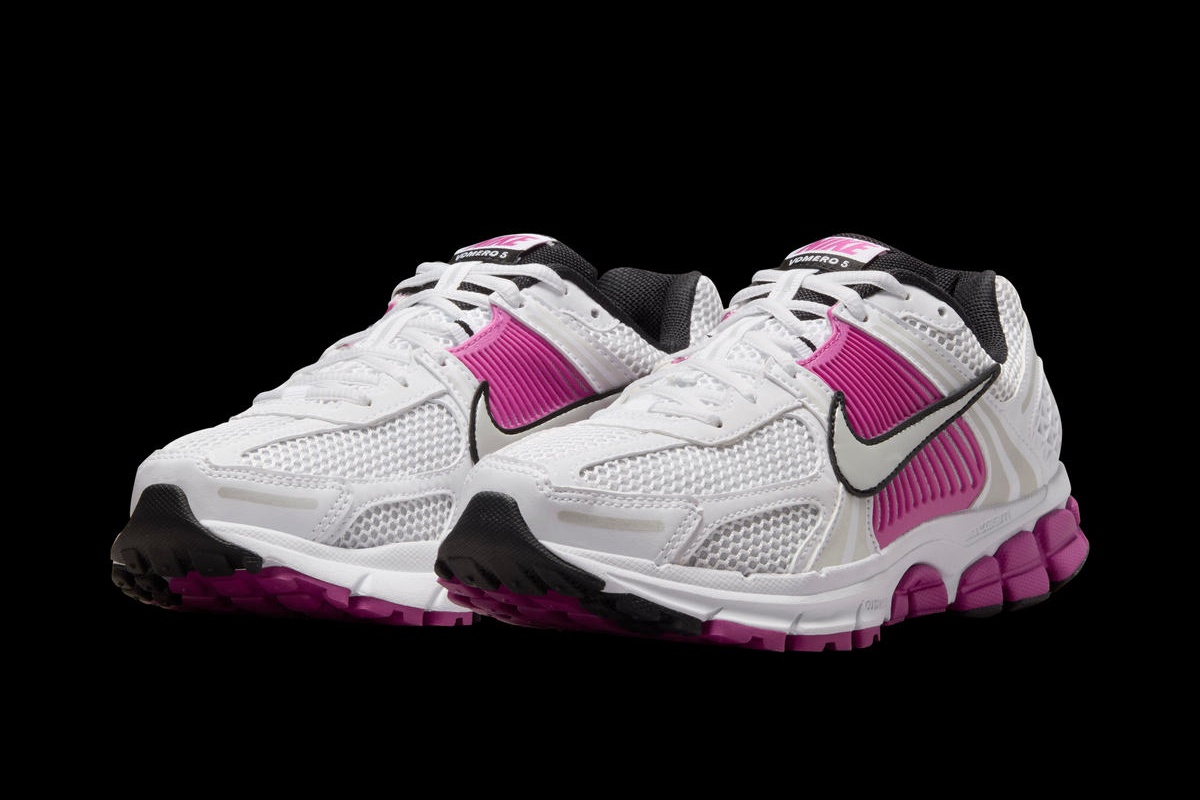 Nike Zoom Vomero 5 - White/Pure Platinum-Hot Fuchsia-Metallic Platinum - FJ2028-100
