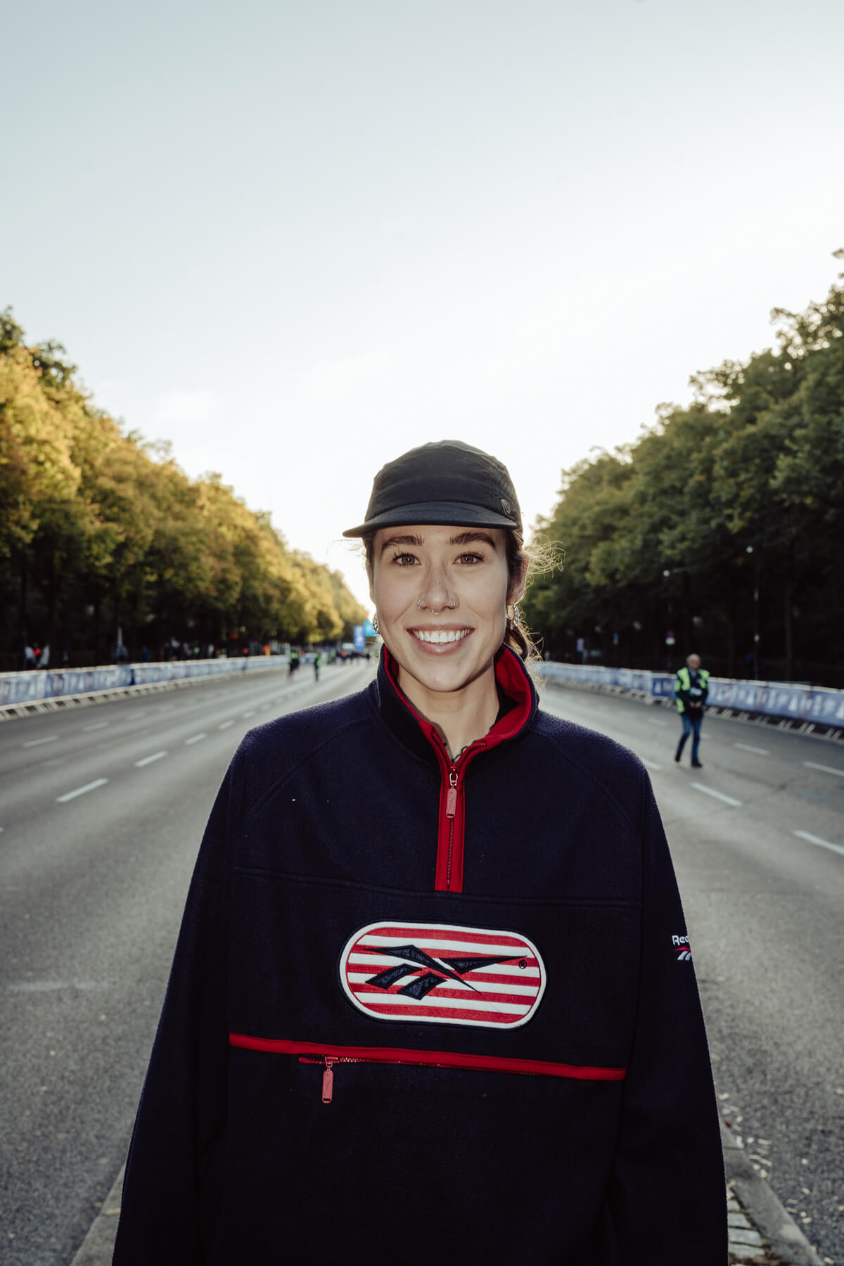 Lydia Oldham läuft zweimal am selben Tag den Berlin-Marathon mit Reebok FloatZig