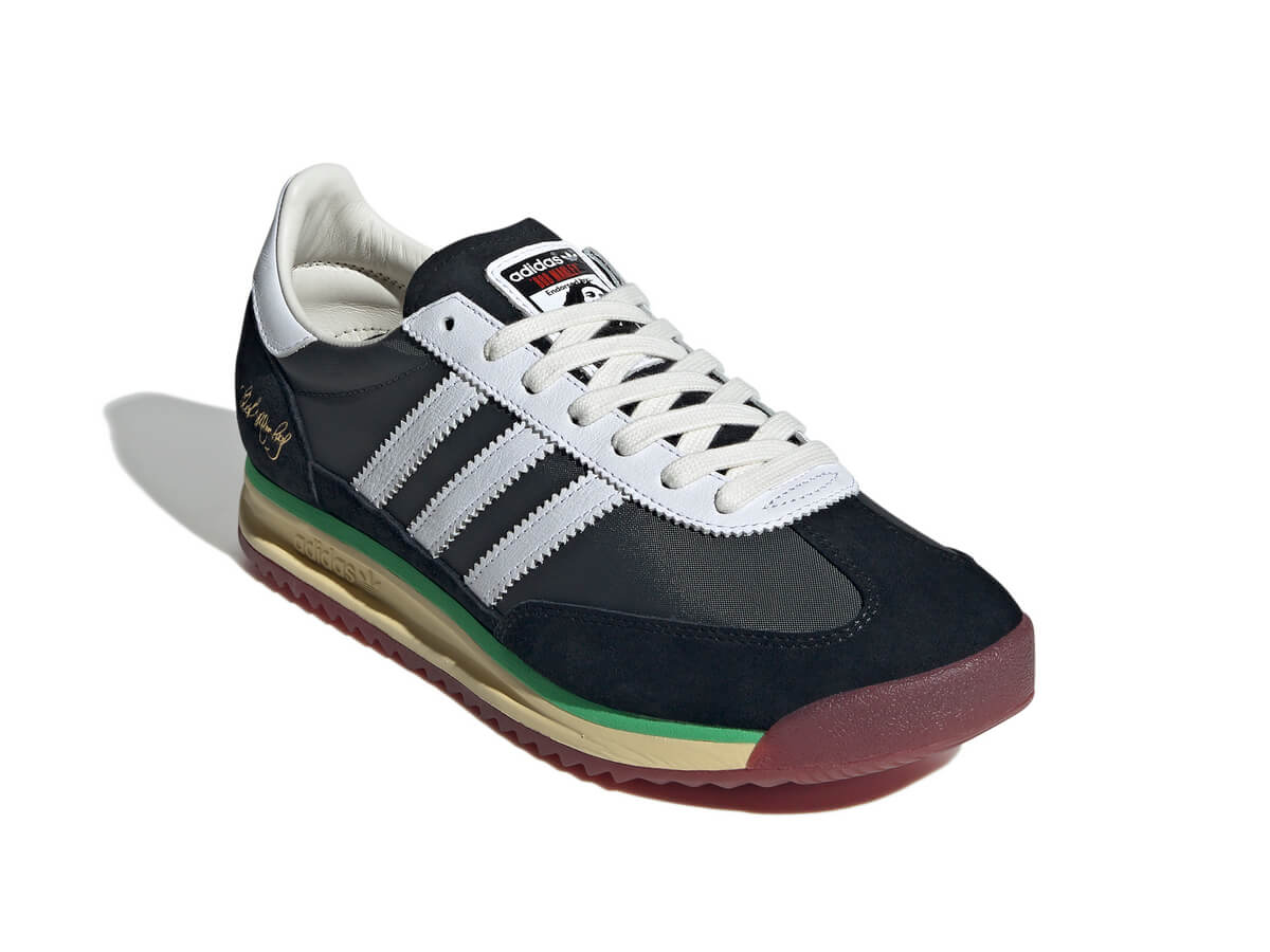 adidas Originals x Bob Marley SL 72 - Core Black / Cloud White / Off White - JR7973