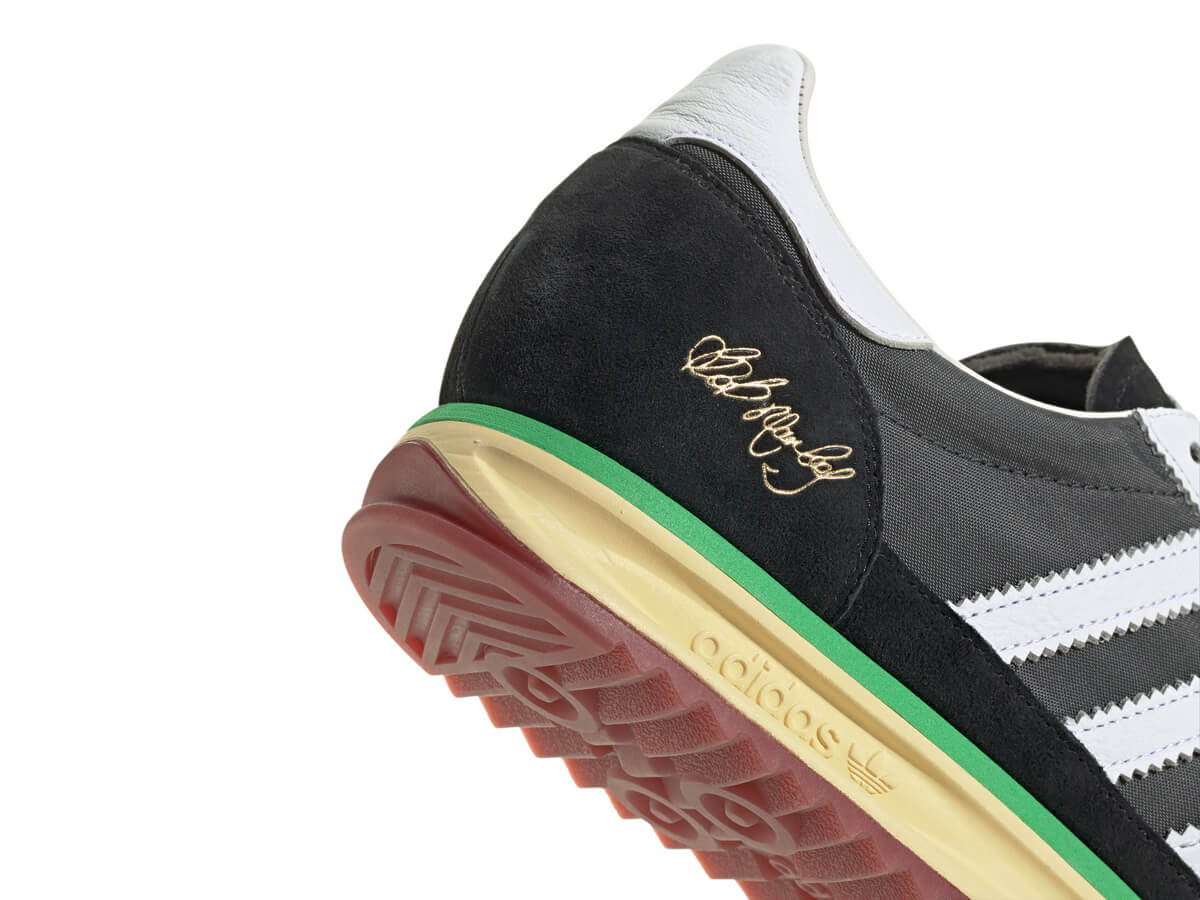 adidas Originals x Bob Marley SL 72 - Core Black / Cloud White / Off White - JR7973