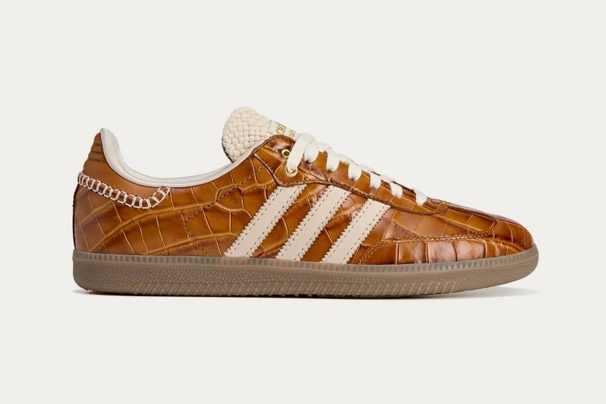 adidas x Wales Bonner Samba - Supplier Color / Wonder White / Night Brown - JH9826