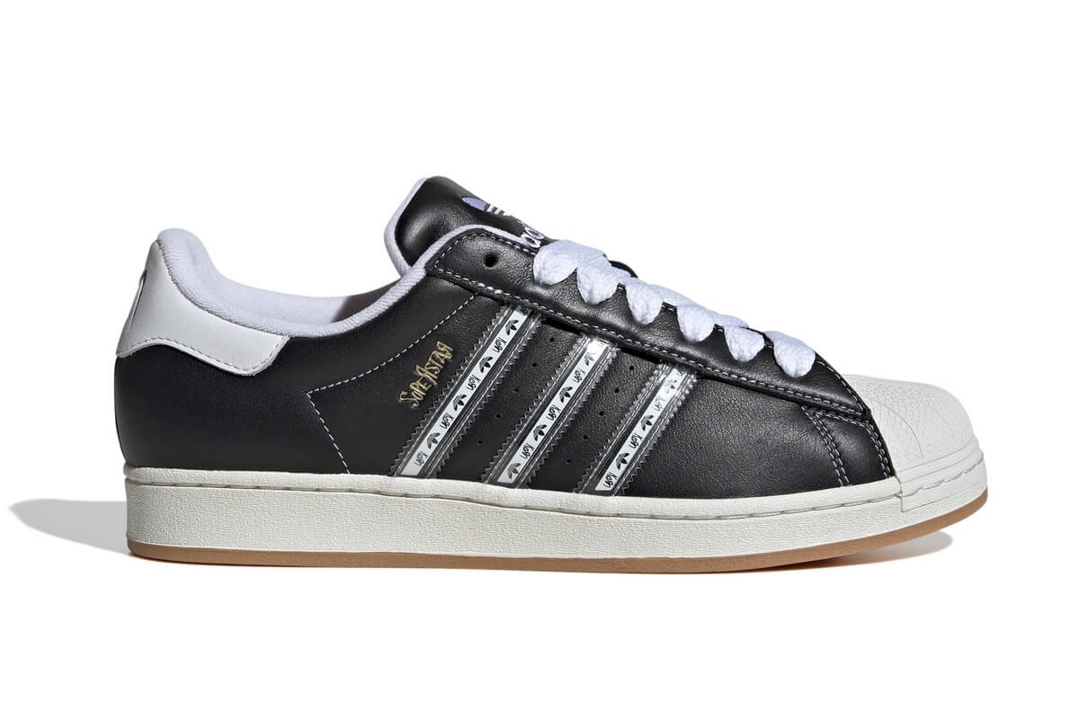 adidas Originals x KoRn Superstar - Core Black / Translucent / Better Scarlet - IH1313