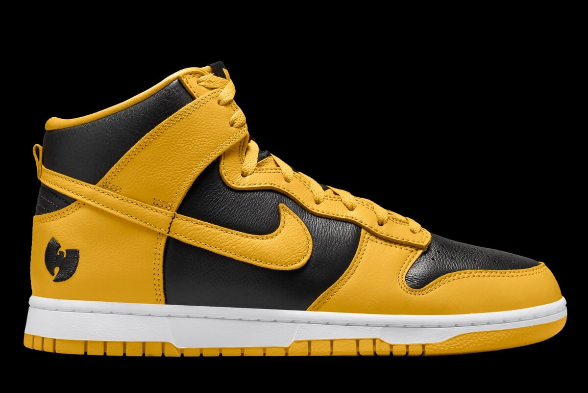 Nike x Wu-Tang Dunk High - Black/Pollen/White - HJ4320-001